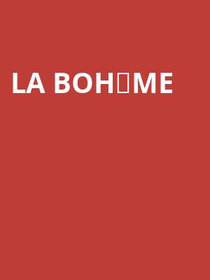 La Bohème at Royal Opera House